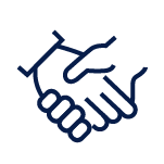 Shaking hands